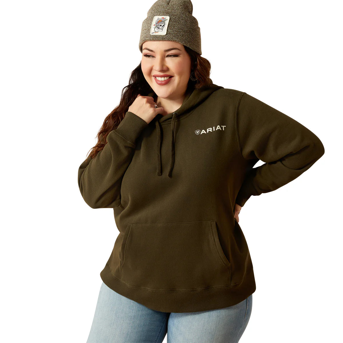 Ariat Womens Stamp Hoodie - EQ Saddlery