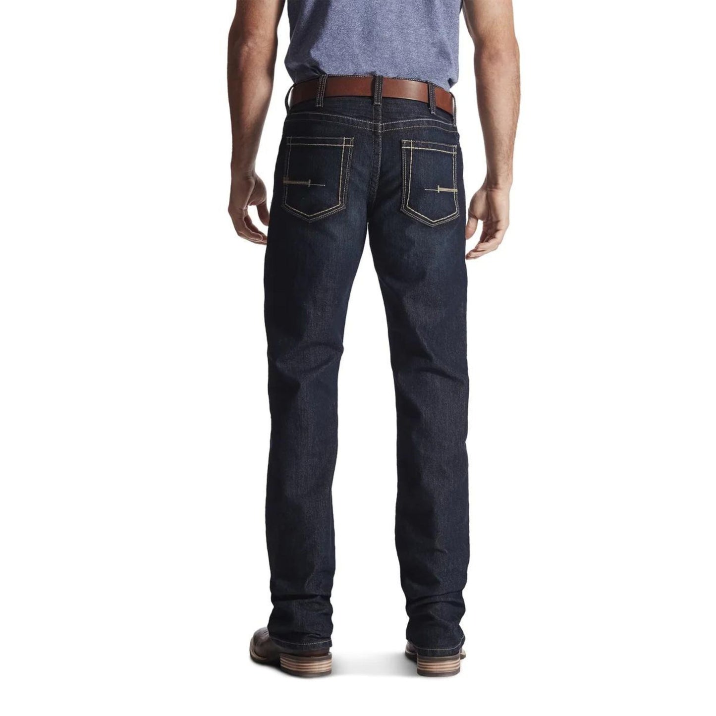 Ariat Mens Rebar M4 Low Rise DuraStretch Edge Boot Cut Jeans - EQ Saddlery