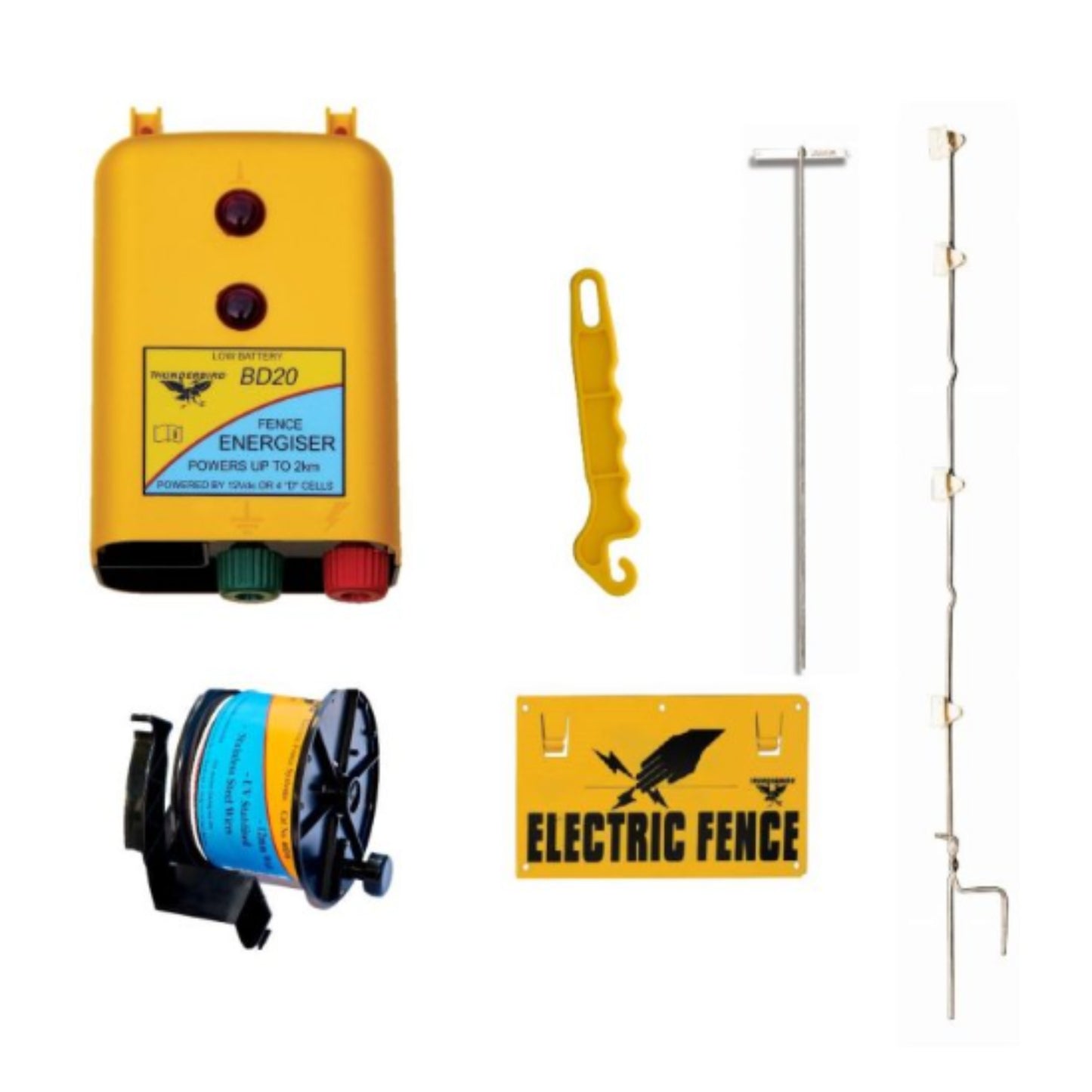 Thunderbird Horse Battery Fence Kit
