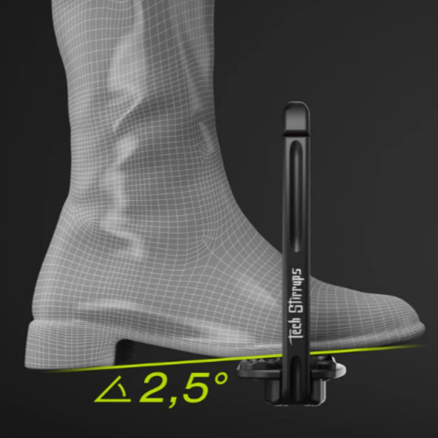 Tech Stirrup Capri Plus Classic Dressage Stirrups - EQ Saddlery