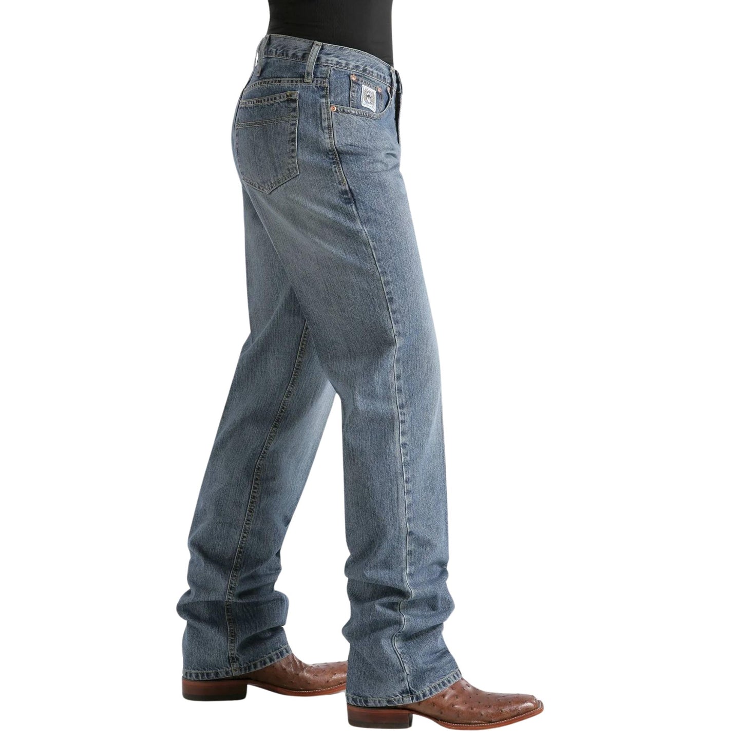 Cinch Mens White Jeans - EQ Saddlery