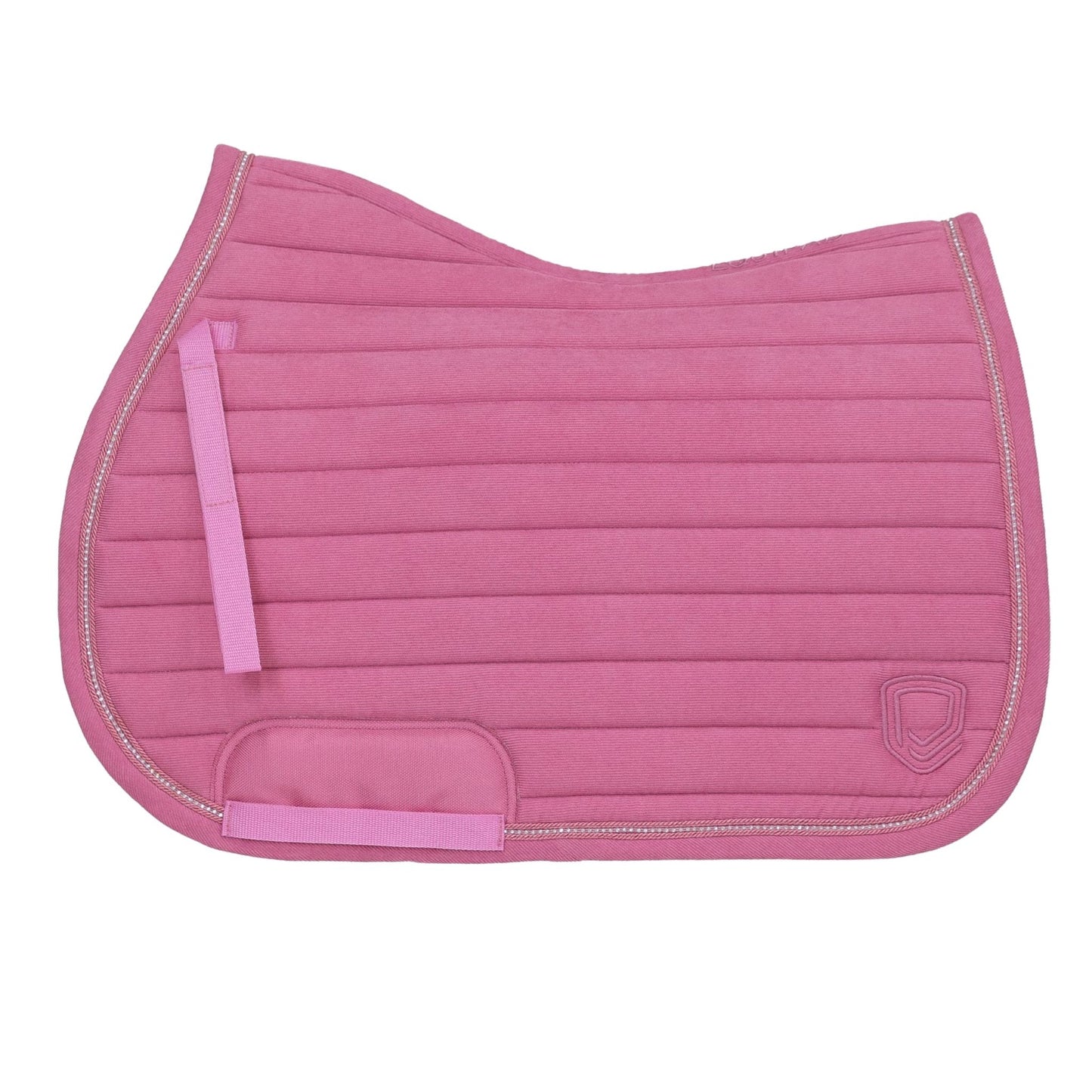 Equipad Corduroy Sparkle Jump Saddle Pad - EQ Saddlery