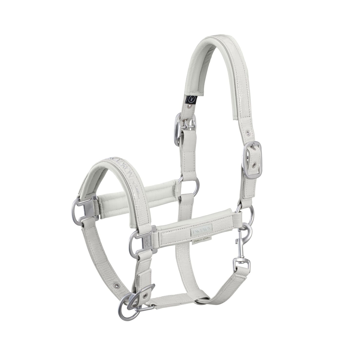 Eskadron Doublepin Croco Headcollar - EQ Saddlery