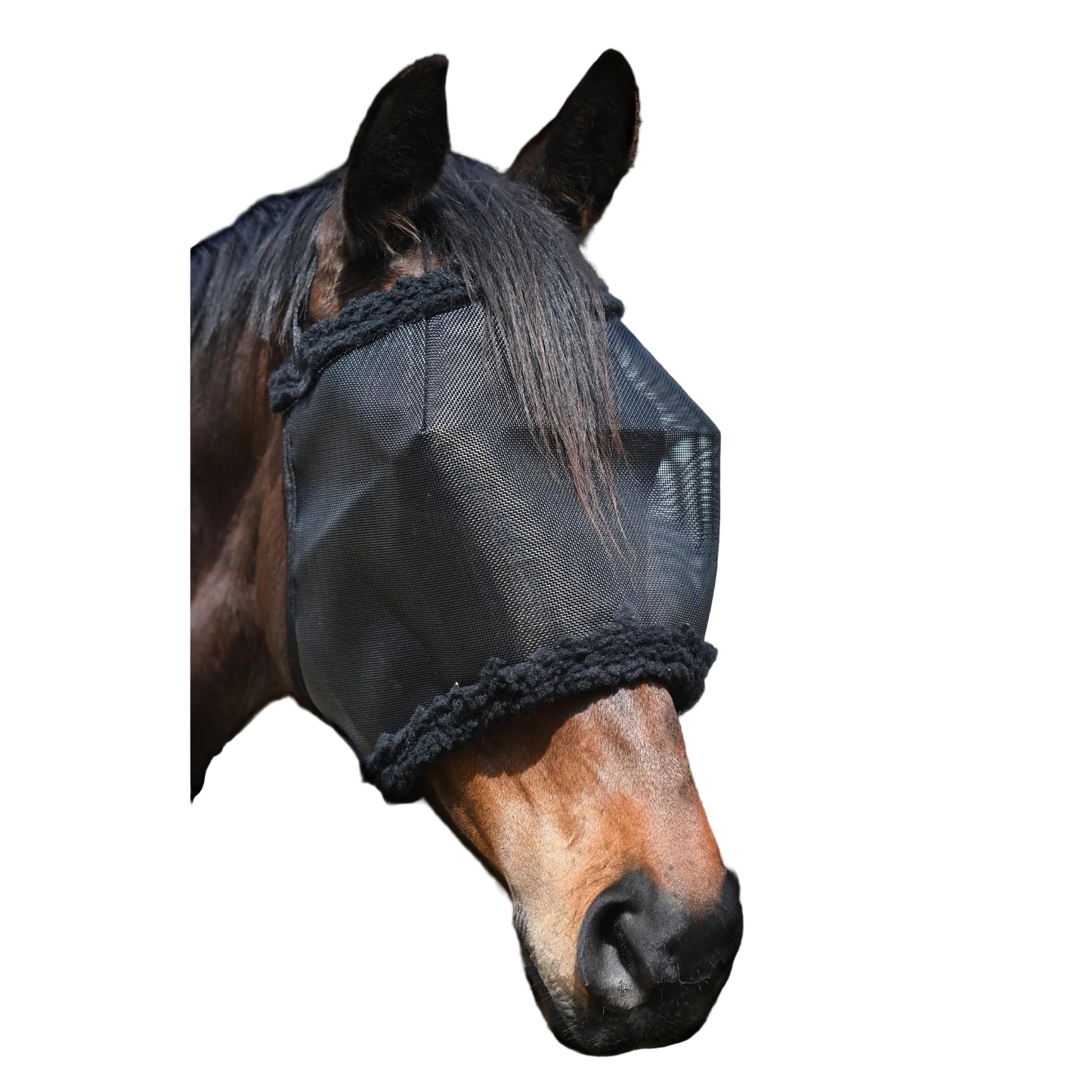 FBD Fly Veil with Fur - EQ Saddlery