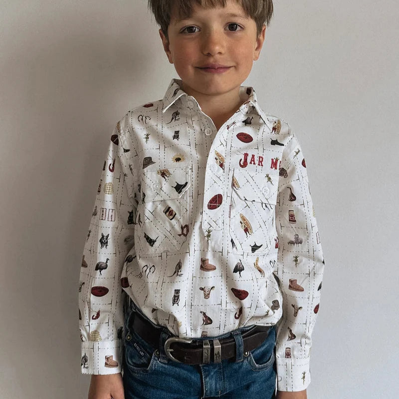 Far Mer. Kids Workshirt - EQ Saddlery