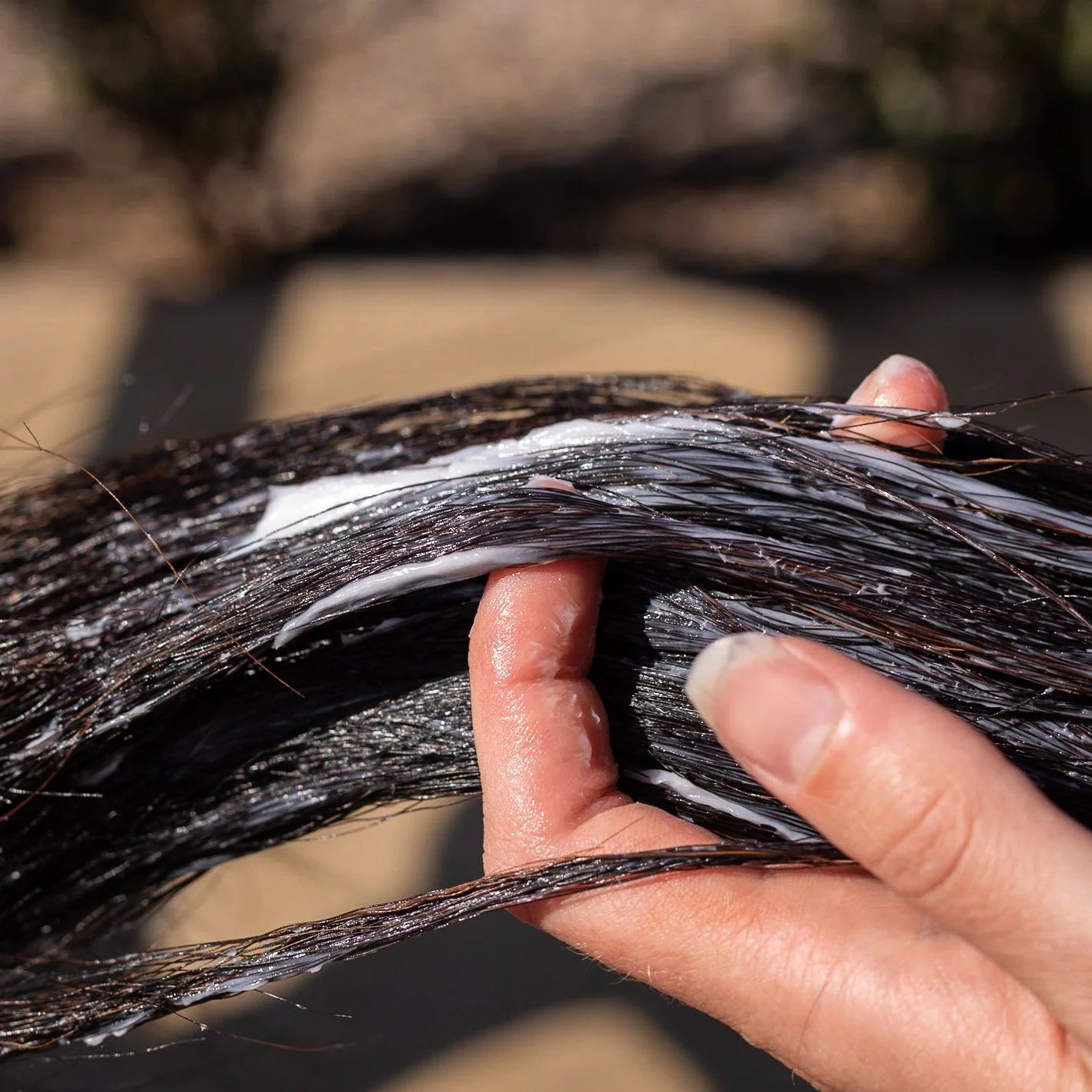 Hairy Pony Hair Repair Raspberry Pomegranate - EQ Saddlery