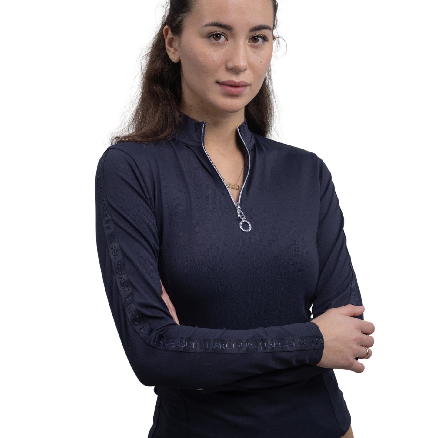 Harcour Poris Long Sleeve Technical Polo - EQ Saddlery