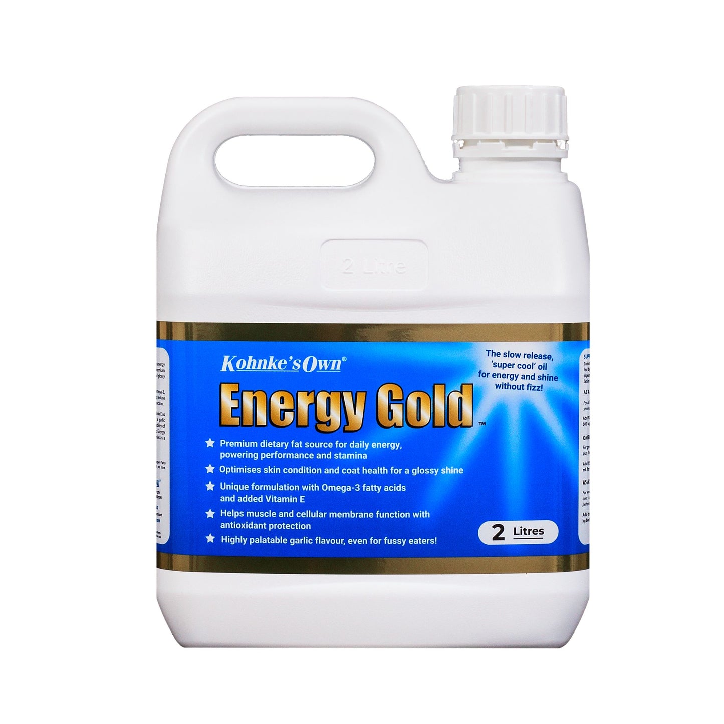 Kohnkes Energy Gold - EQ Saddlery