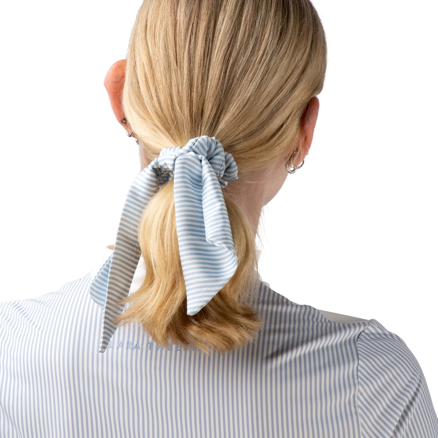 Lara Tweedie Coastal Stripe Scrunchie