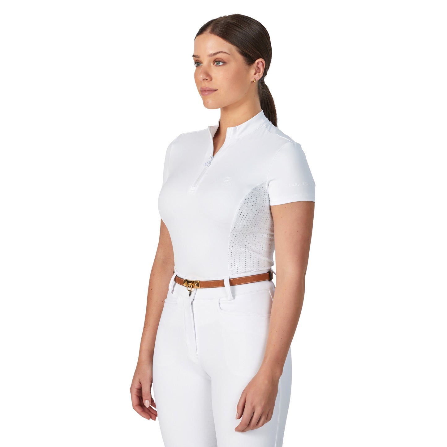 Lara Tweedie Active Fit Riding Top Short Sleeve