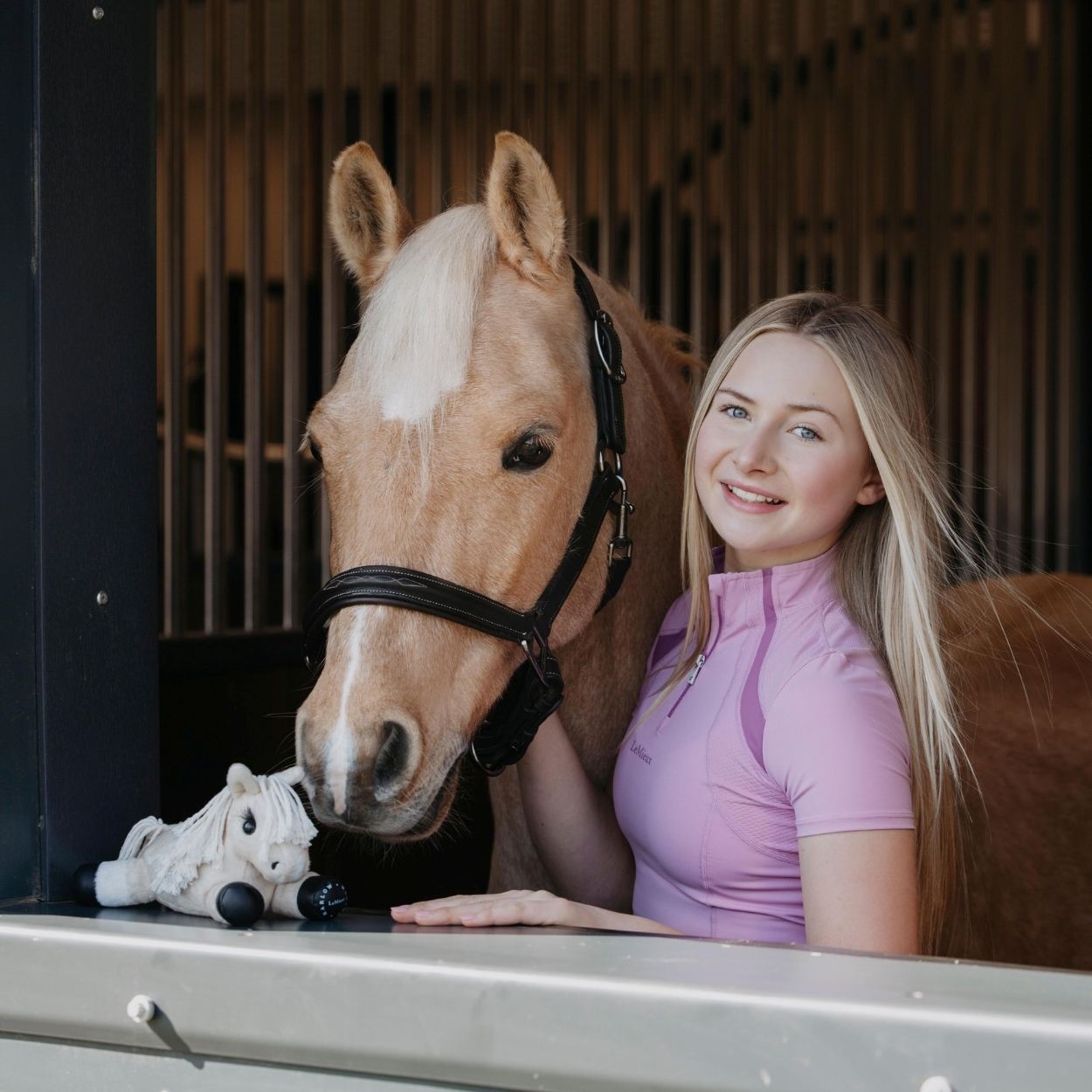 LeMieux Harlow Tiny Beanie Pony Popcorn