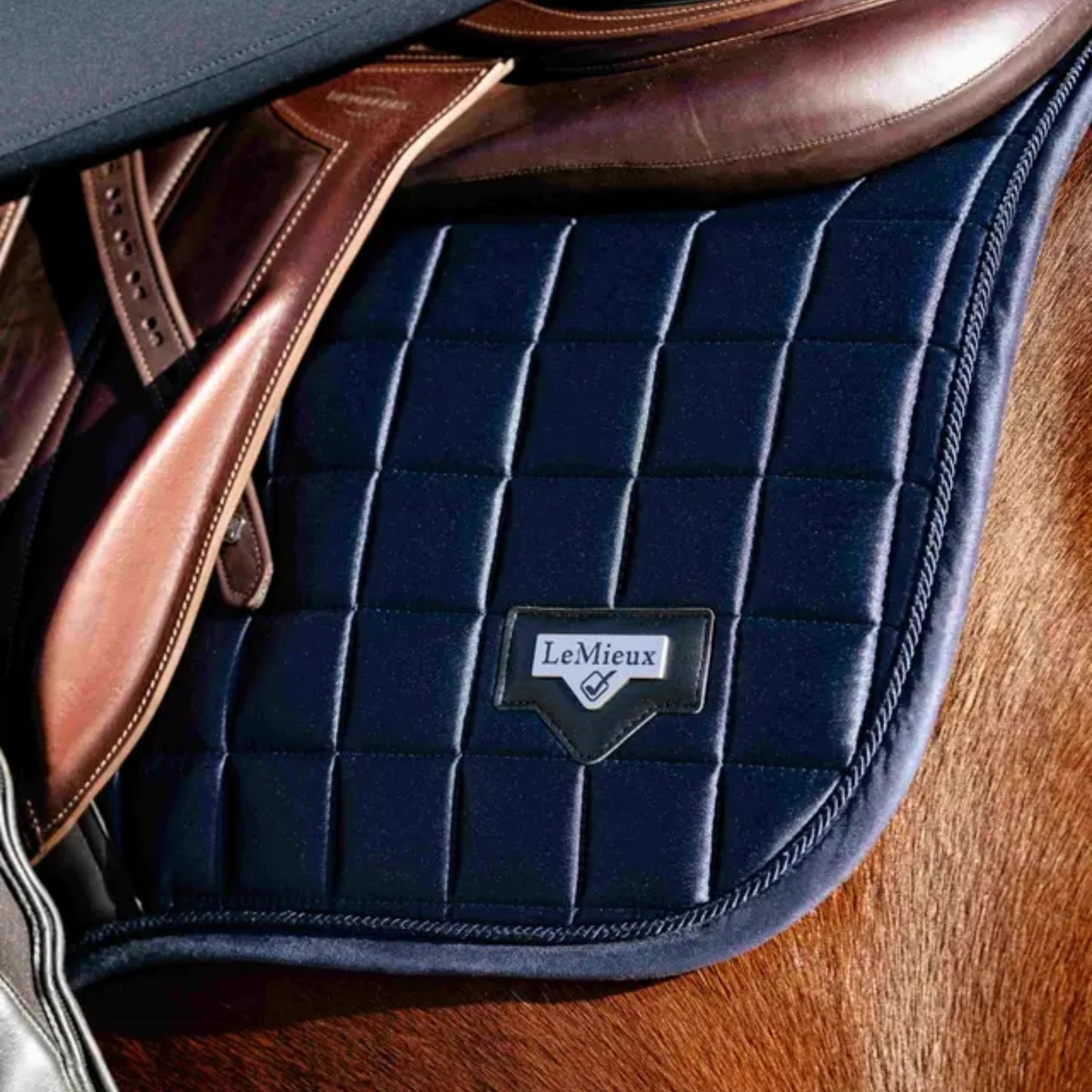 LeMieux Loire Classic Close Contact Square Saddle Pad