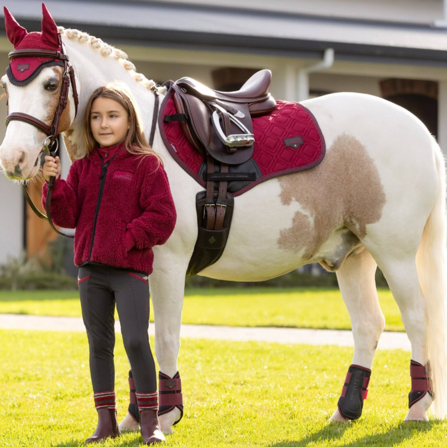 LeMieux Mini Close Contact Square - EQ Saddlery
