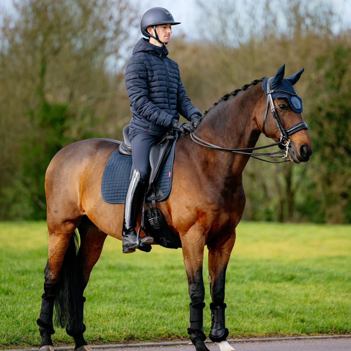 LeMieux Suede Dressage Square Saddle Pad