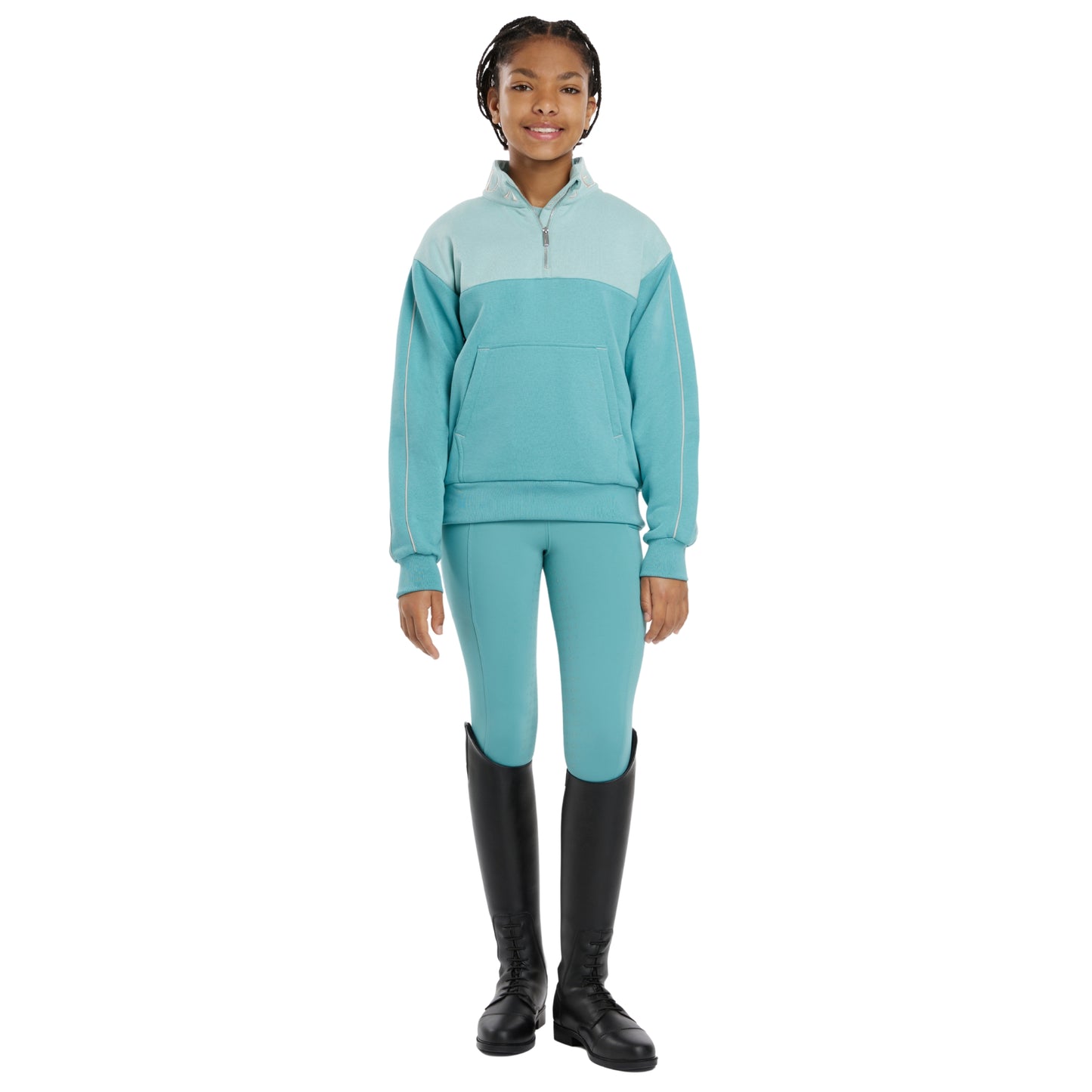 LeMieux Young Rider Kate Quarter Zip Sweat - EQ Saddlery