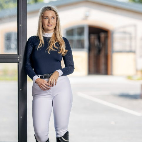 LeMieux Olivia Long Sleeve Show Shirt - EQ Saddlery