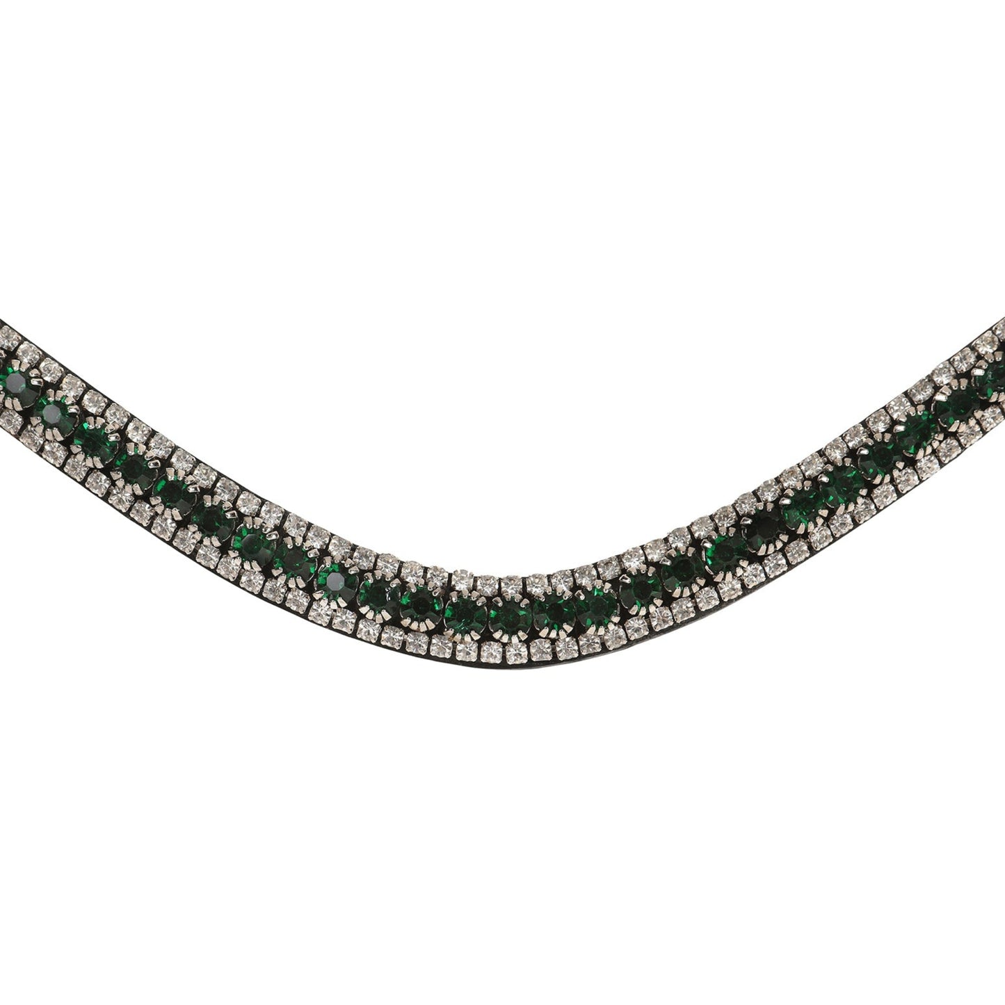 Lumiere Emerald Crystal Browband - EQ Saddlery