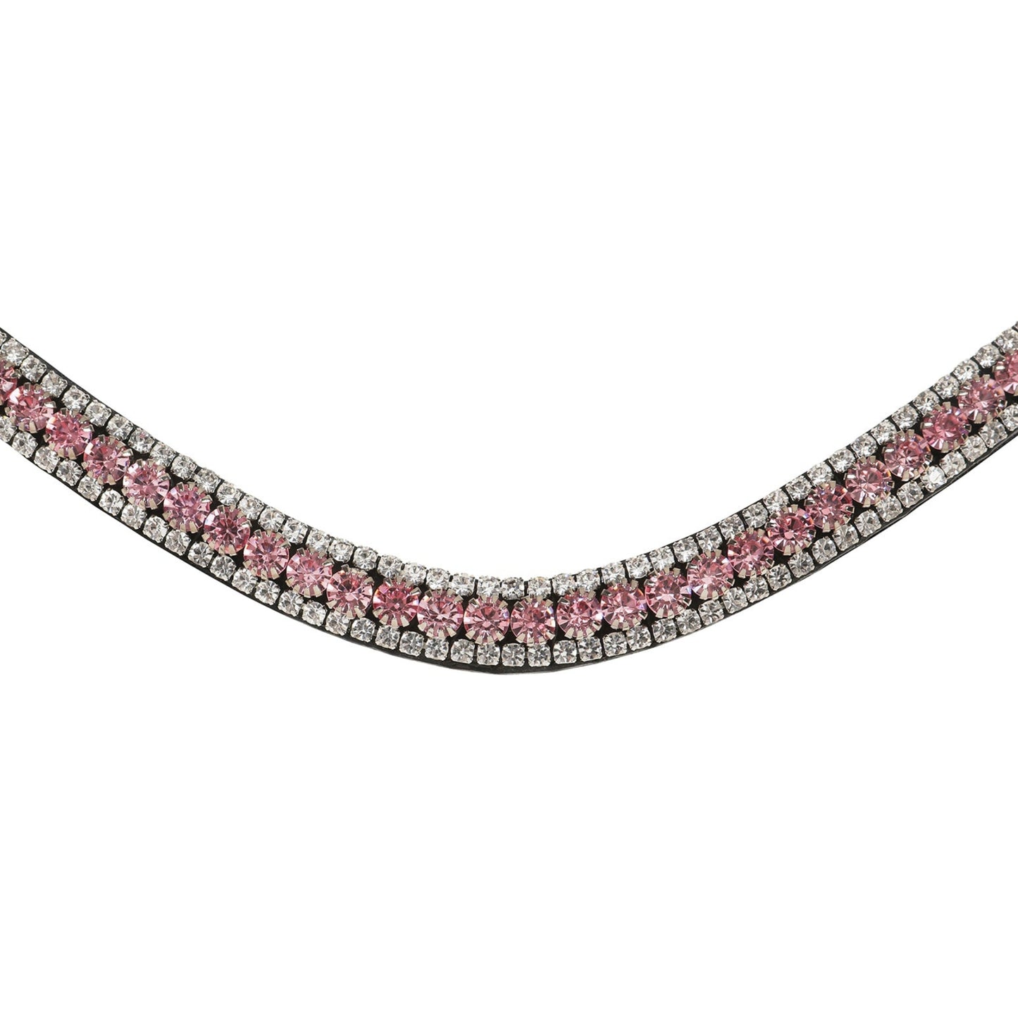 Lumiere Baby Pink Crystal Browband - EQ Saddlery