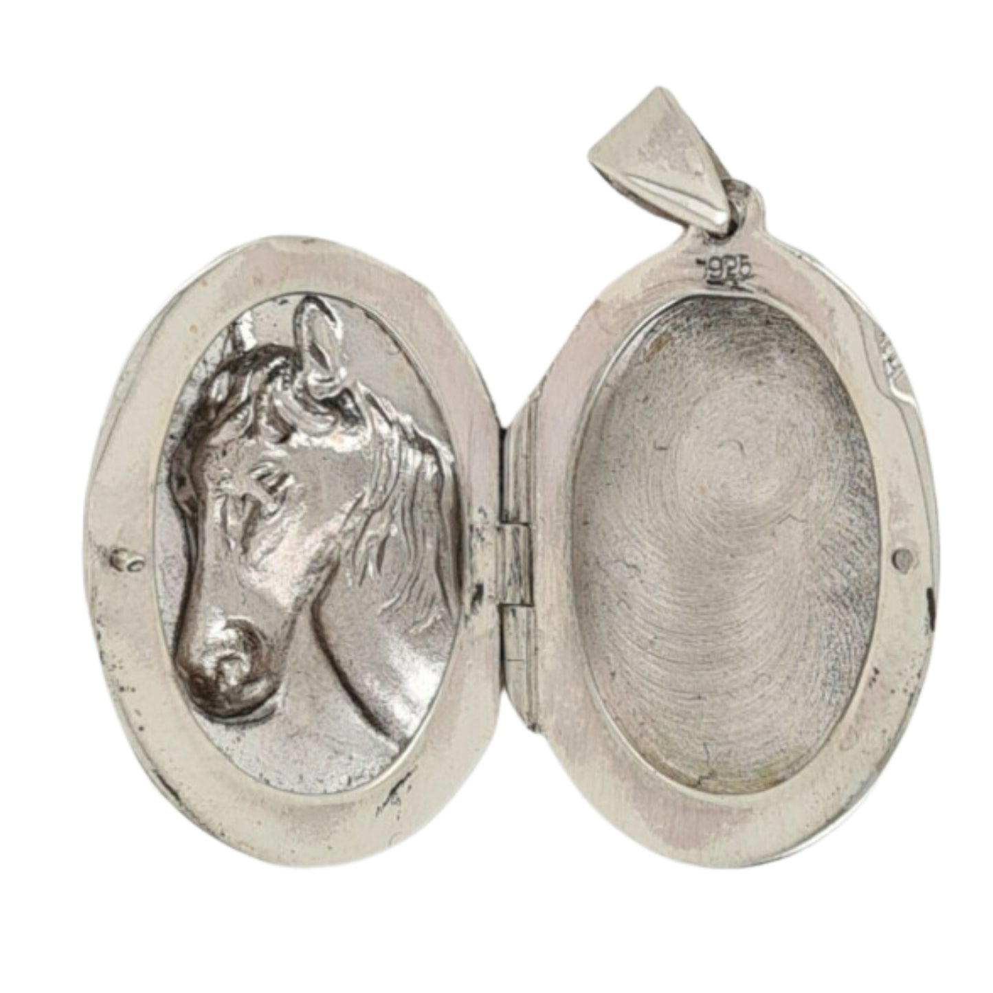 MCJ Oval Horse Locket - EQ Saddlery