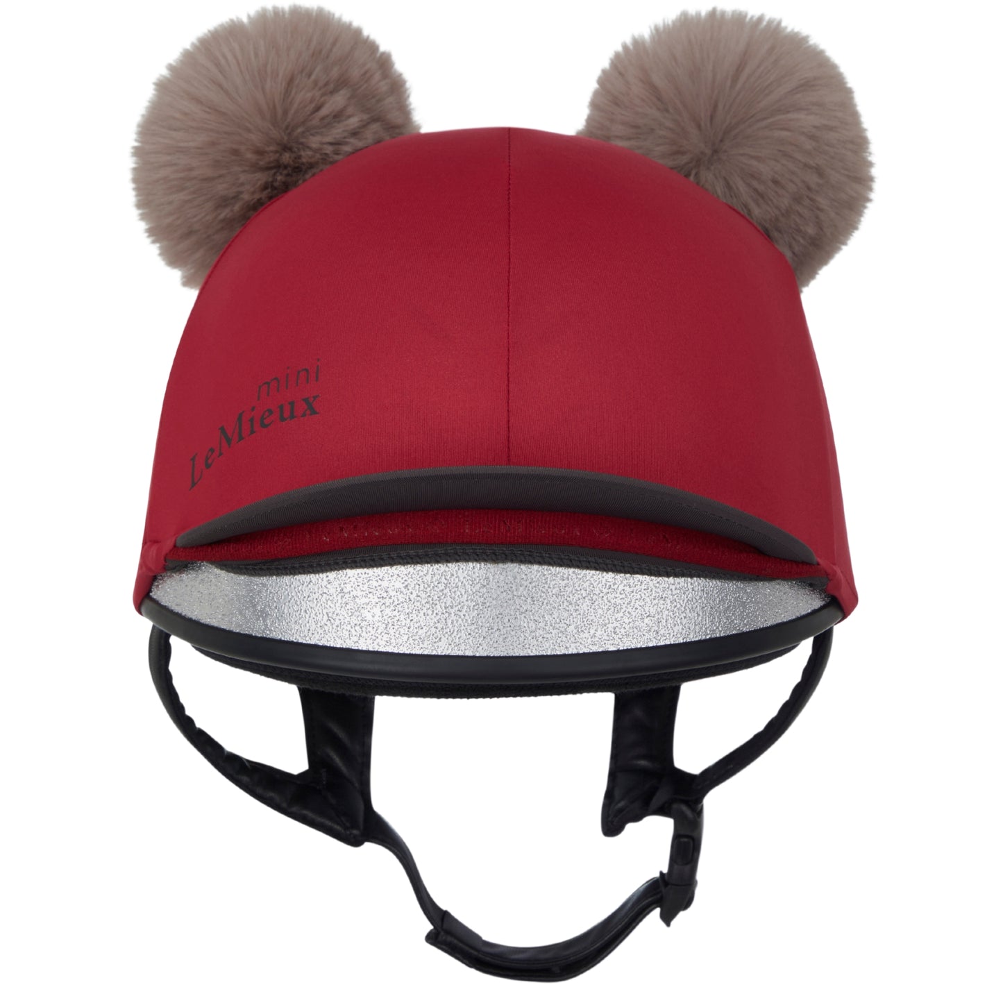 LeMieux Mini Double Pom Hat Silk - EQ Saddlery