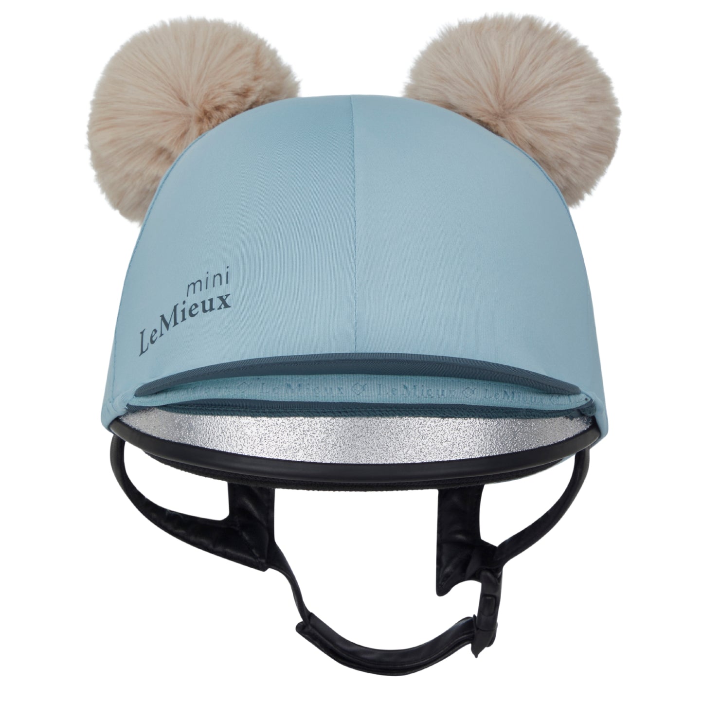 LeMieux Mini Double Pom Hat Silk - EQ Saddlery