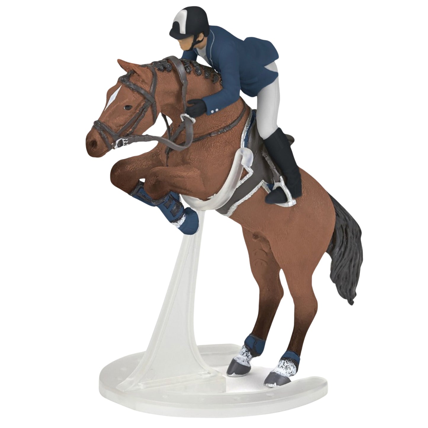 Papo Jumping Horse and Horseman - EQ Saddlery