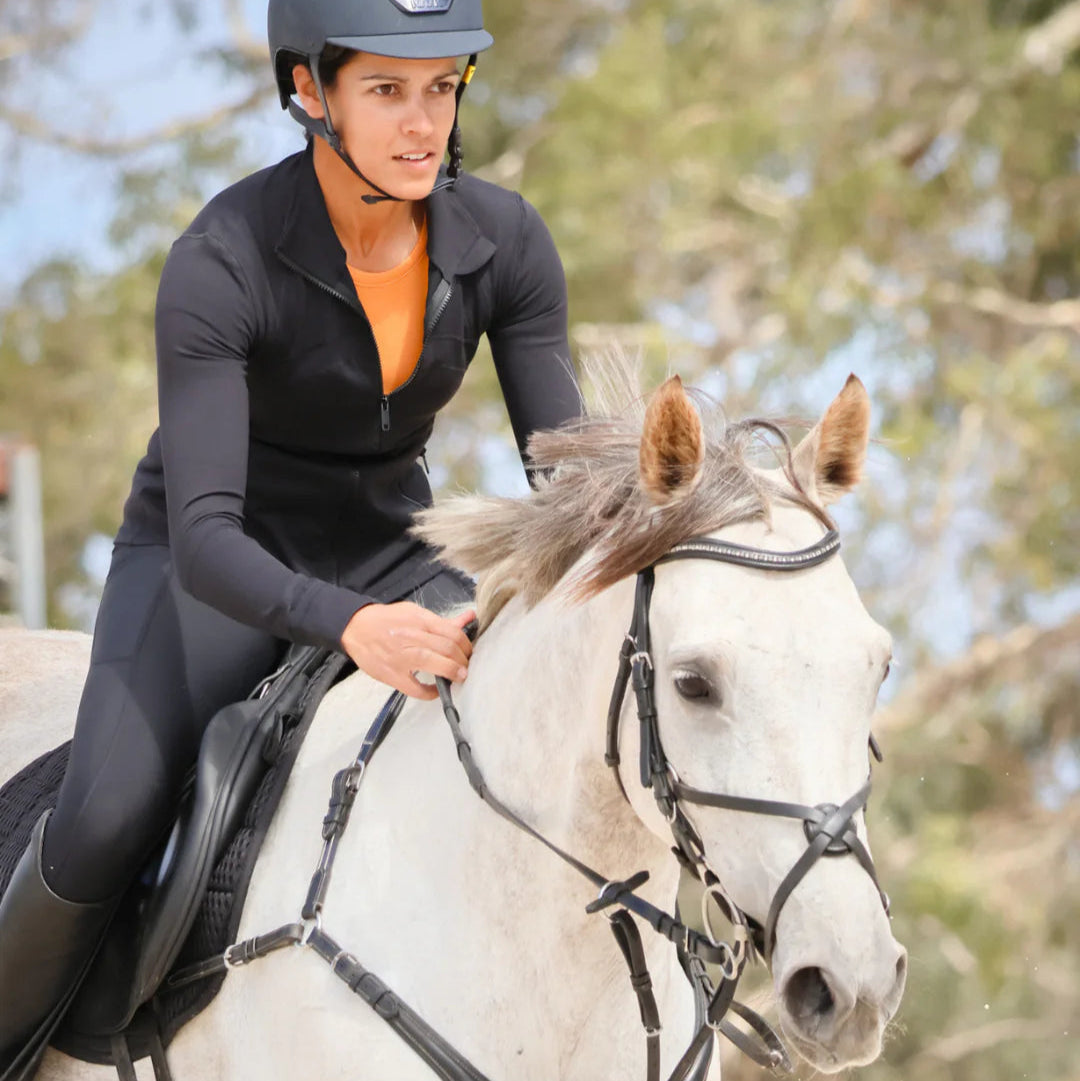 QJ Riding Wear Mia Zip Jacket - EQ Saddlery