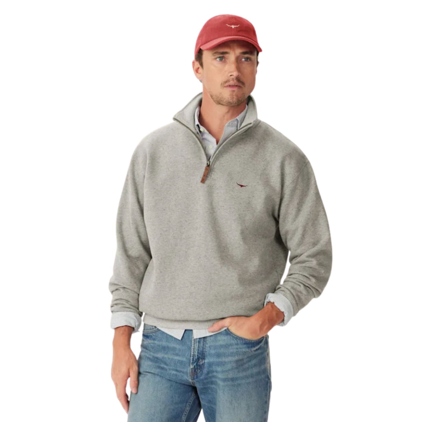 RMW Mens Mulyungarie Qtr Zip Sweatshirt