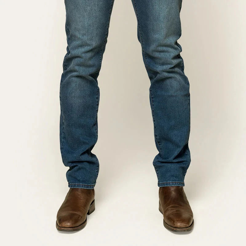 Ringers Western Mens Burke Tapered Slim Leg Jeans - EQ Saddlery