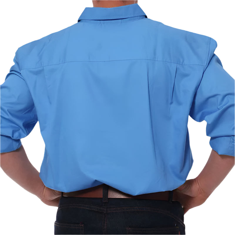 Ringers Western Mens King River Full Button Work Shirt - EQ Saddlery