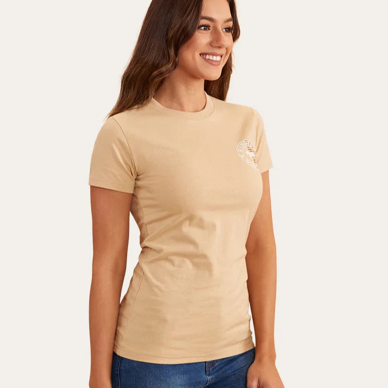Ringers Western Womens Signature Bull Flag Classic Fit T-Shirt - EQ Saddlery