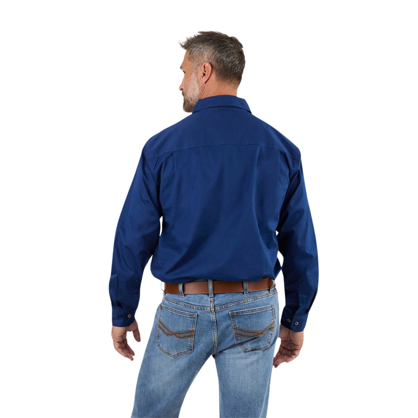 Ringers Western Mens King River Half Button Work Shirt