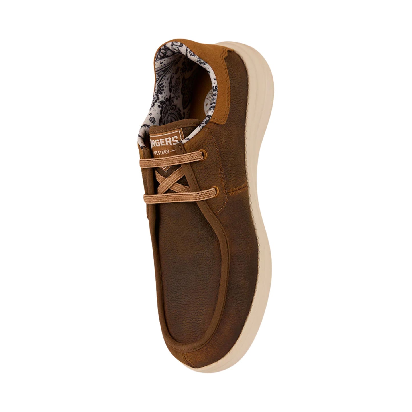 Ringers Western Mens Leather Lace Up Cruiza Shoes