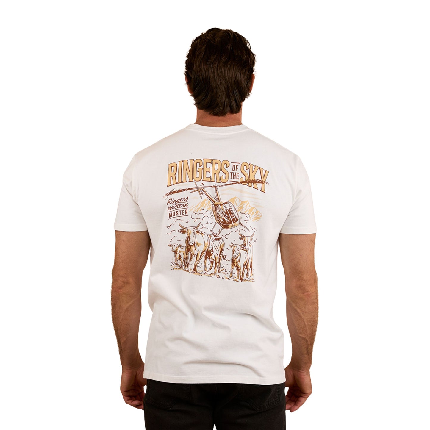 Ringers Western Ringers Mens Of The Sky Stock Fit T-Shirt