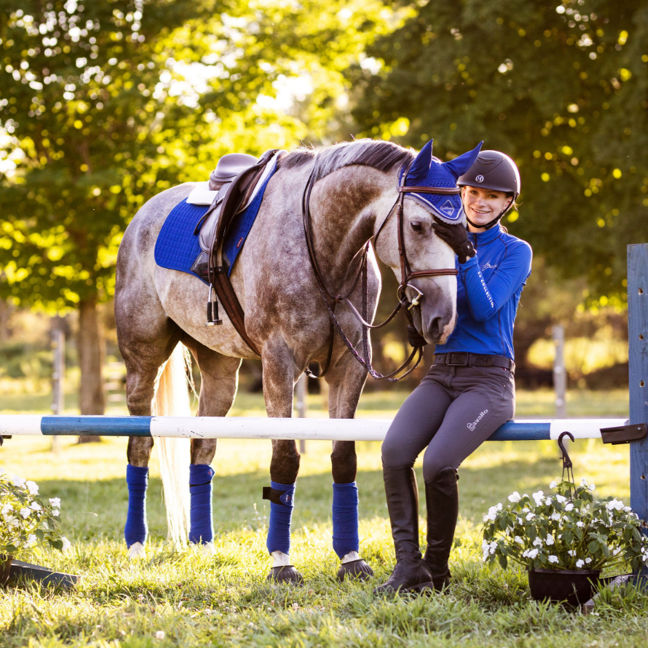 LeMieux Suede Square Close Contact Saddle Pad - EQ Saddlery
