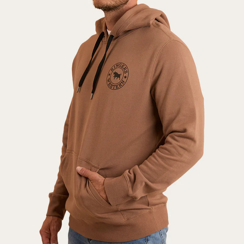 Ringers Western Mens Signature Bull Pullover Hoodie - EQ Saddlery