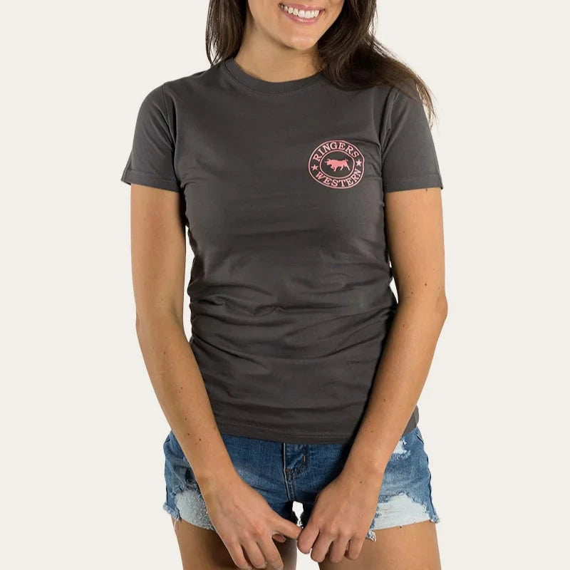 Ringers Western Womens Signature Bull Fitted T-Shirt - EQ Saddlery