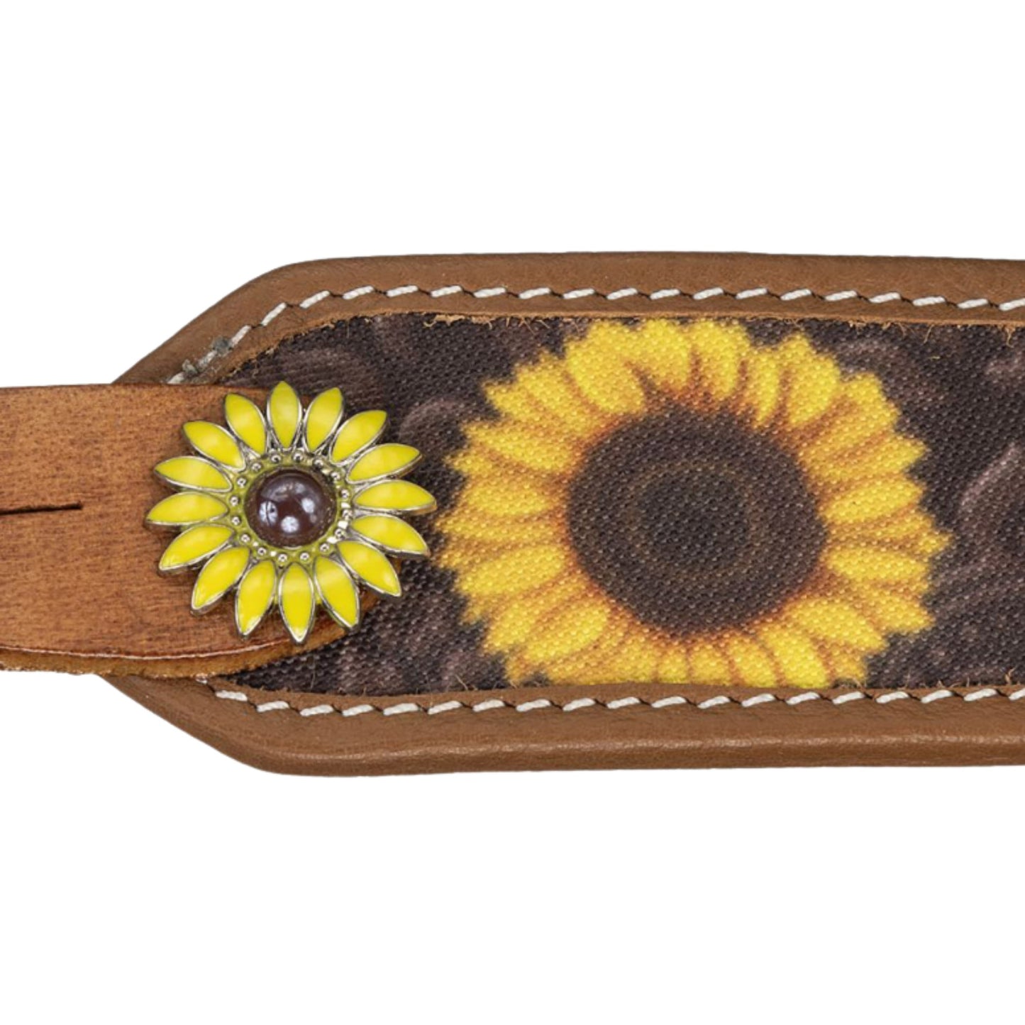 Silver Royal Ladies Sunflower Spur Straps - EQ Saddlery