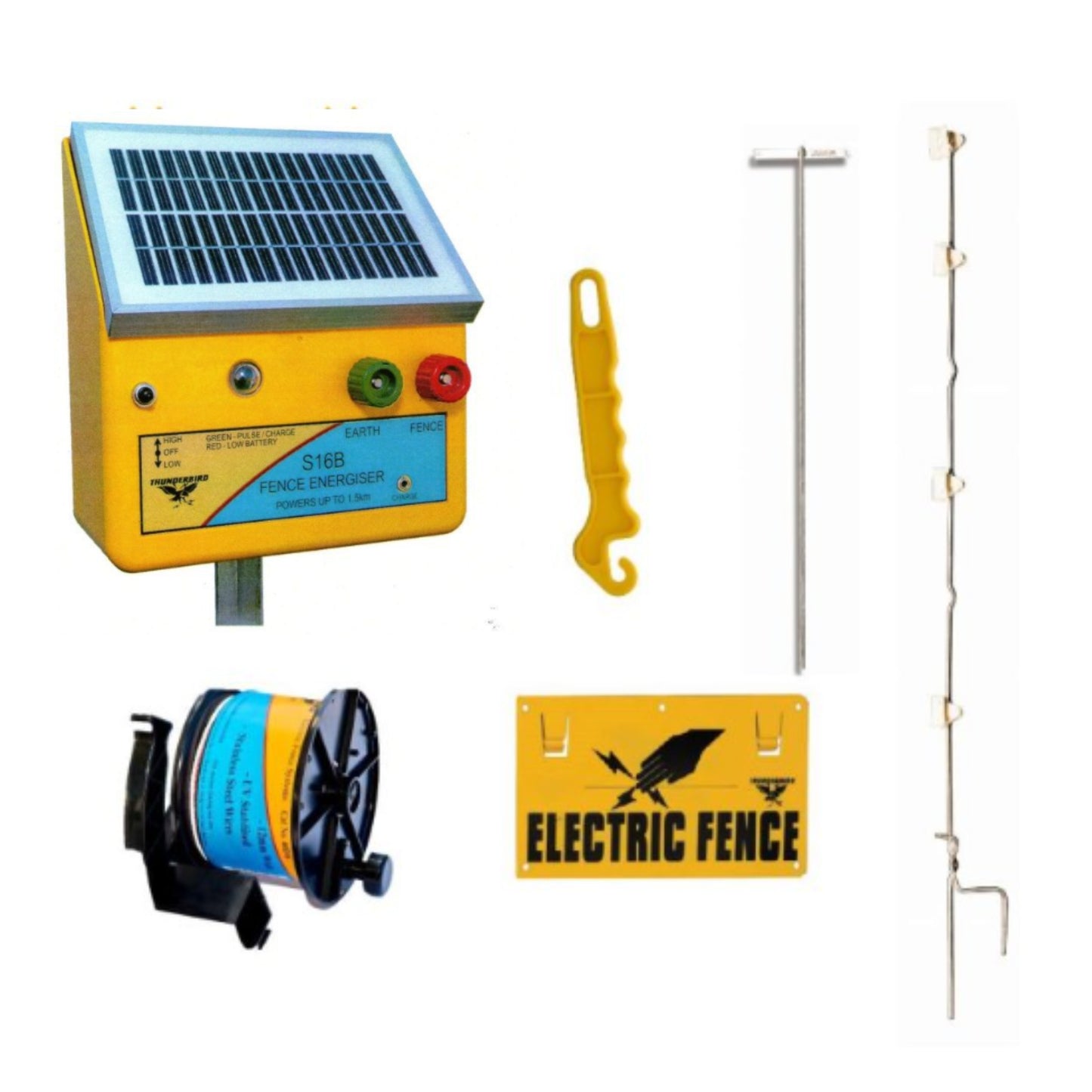 Thunderbird Horse Solar Fence Kit