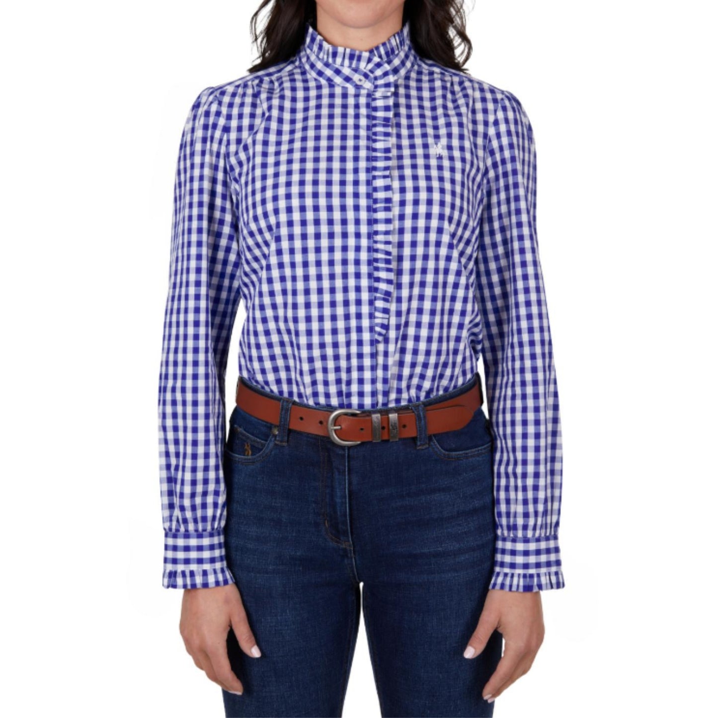 Thomas Cook Womens Dahlia Frill Long Sleeve Shirt - EQ Saddlery
