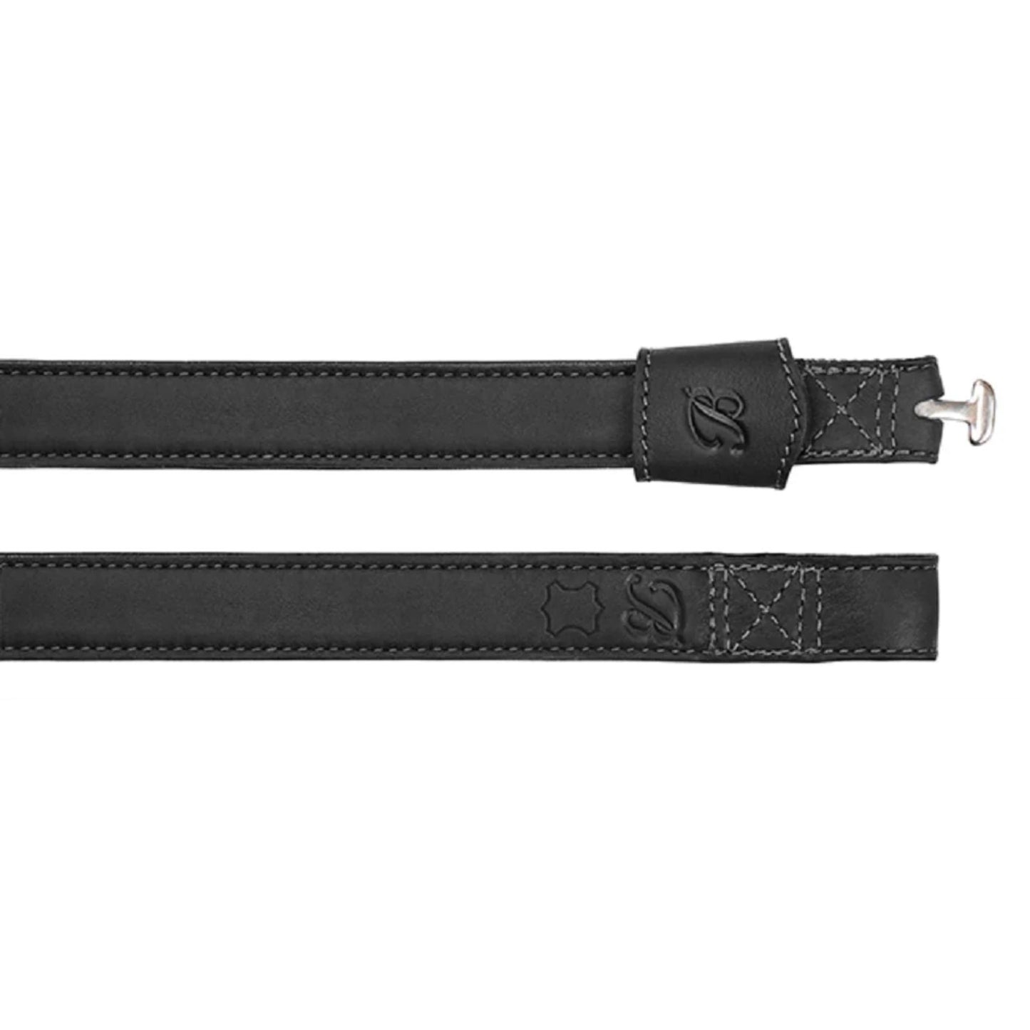 Bates Leather Webbers Luxe Black - EQ Saddlery