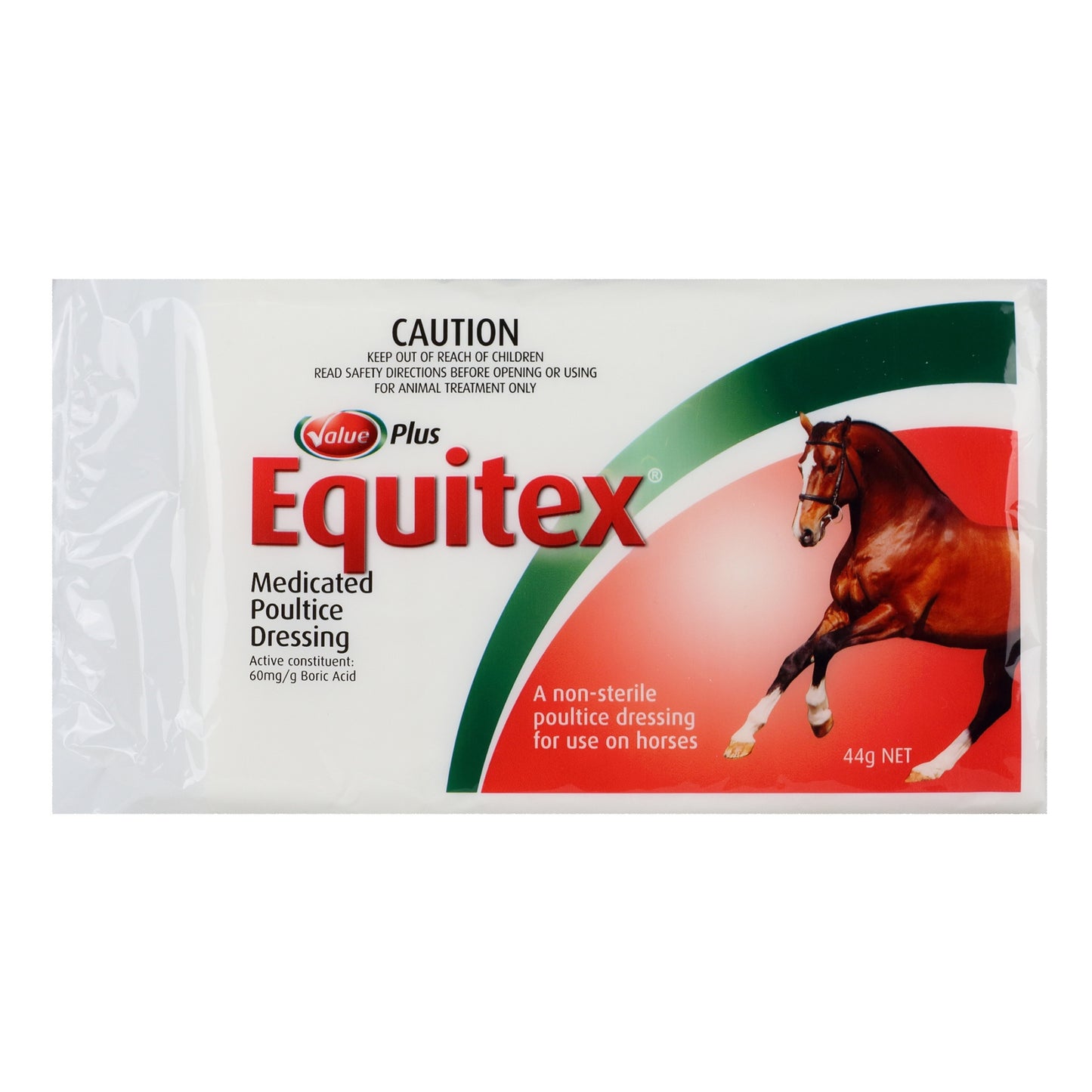Value Plus Equitex Medicated Poultice Dressing - EQ Saddlery