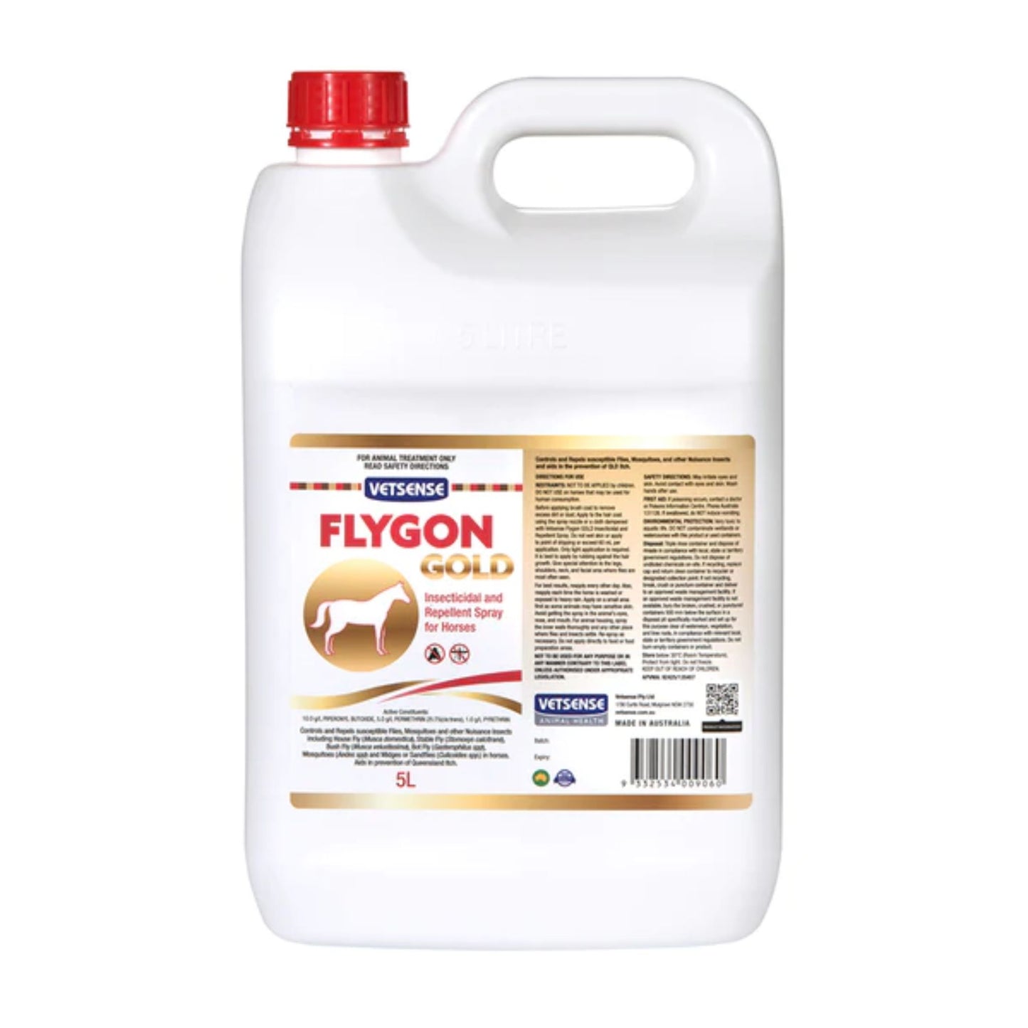 Vetsense Flygon Gold - EQ Saddlery