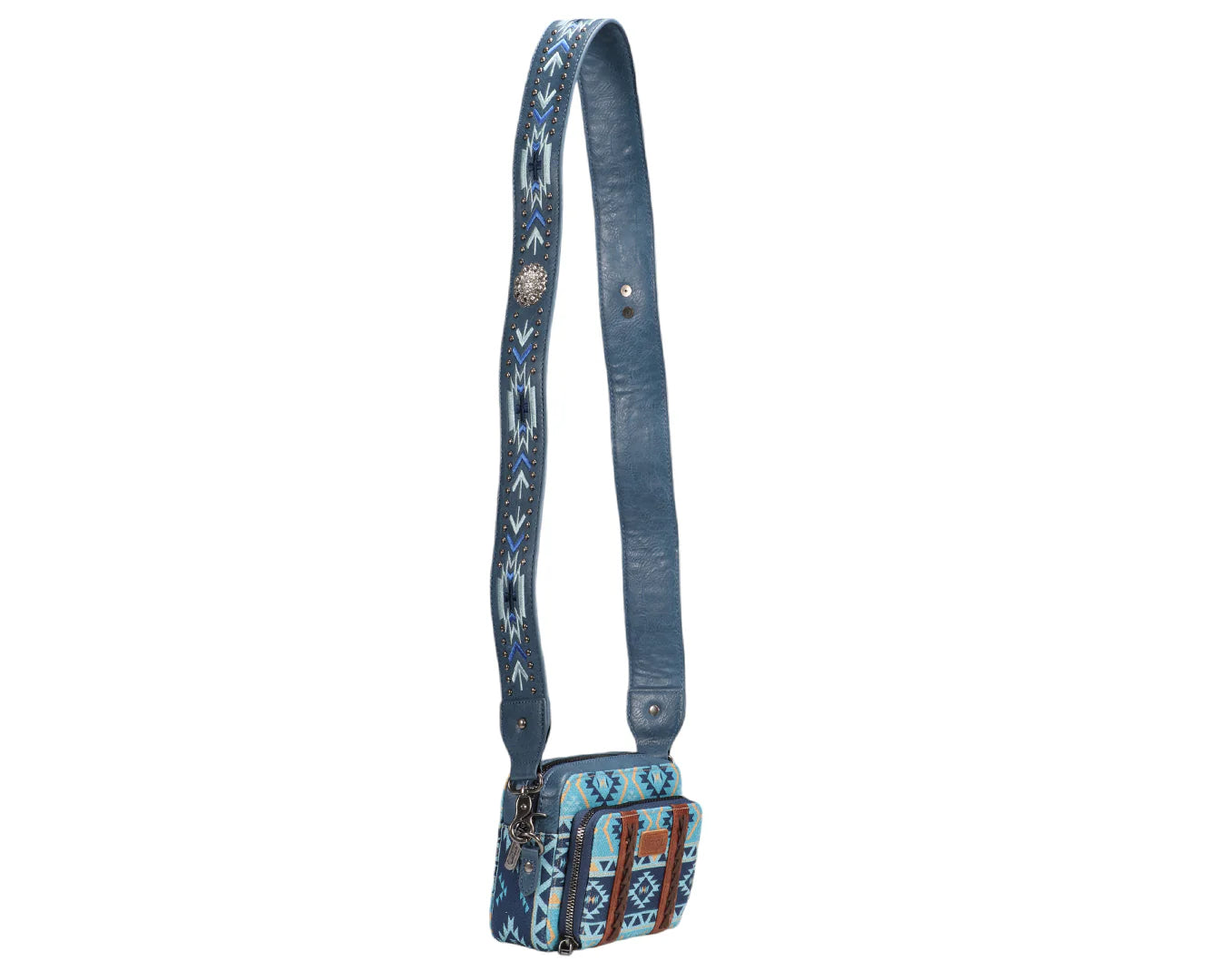 Wrangler Southwestern Crossbody Wallet Bag - EQ Saddlery