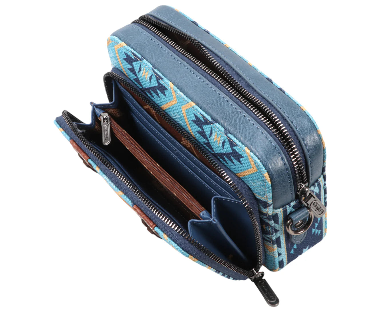 Wrangler Southwestern Crossbody Wallet Bag - EQ Saddlery