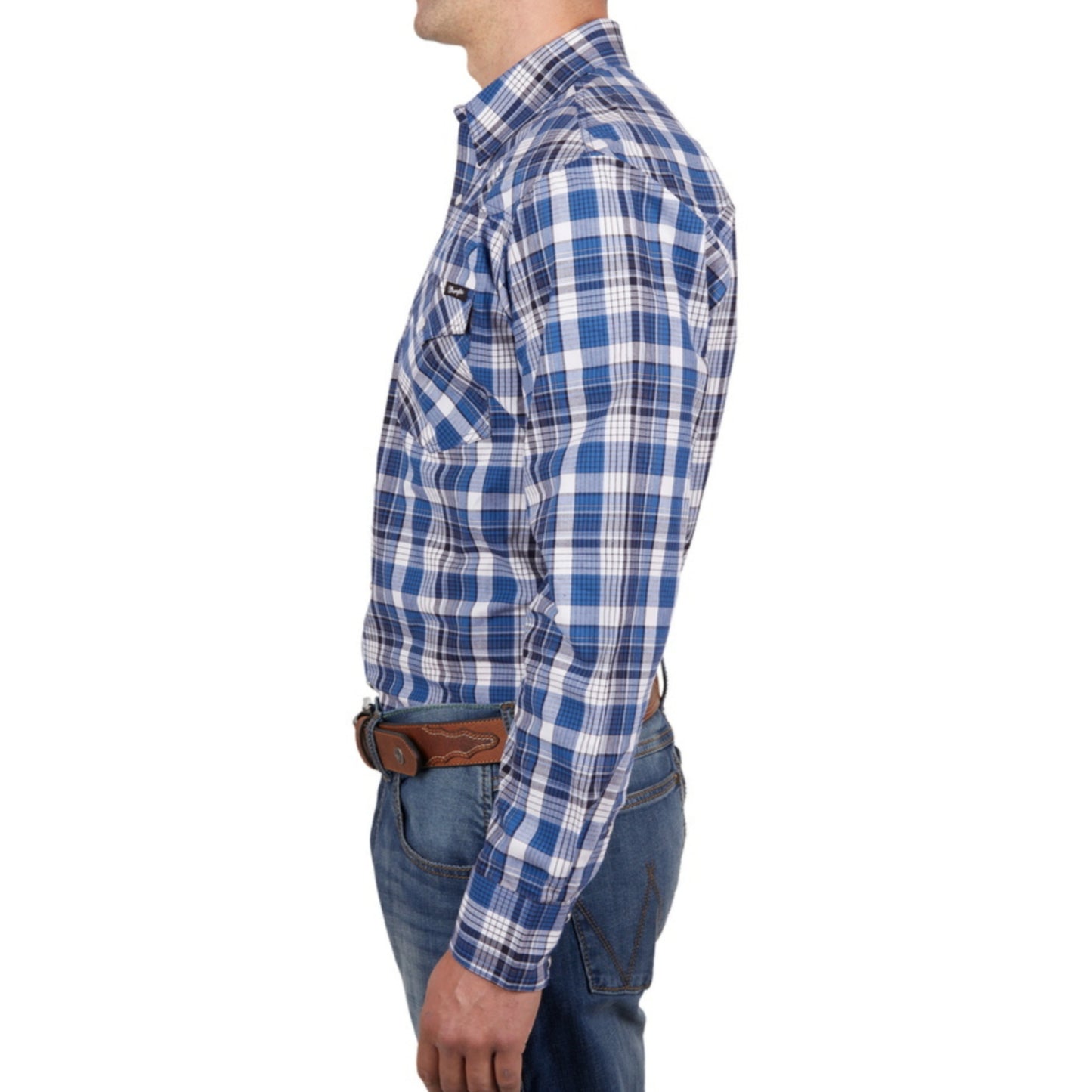 Wrangler Mens Nigel Long Sleeve Shirt - EQ Saddlery