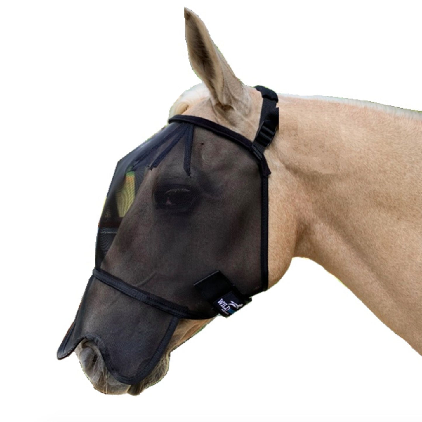 Wild Horse 3 Dart Mesh Fly Veil with Mesh Nose - EQ Saddlery