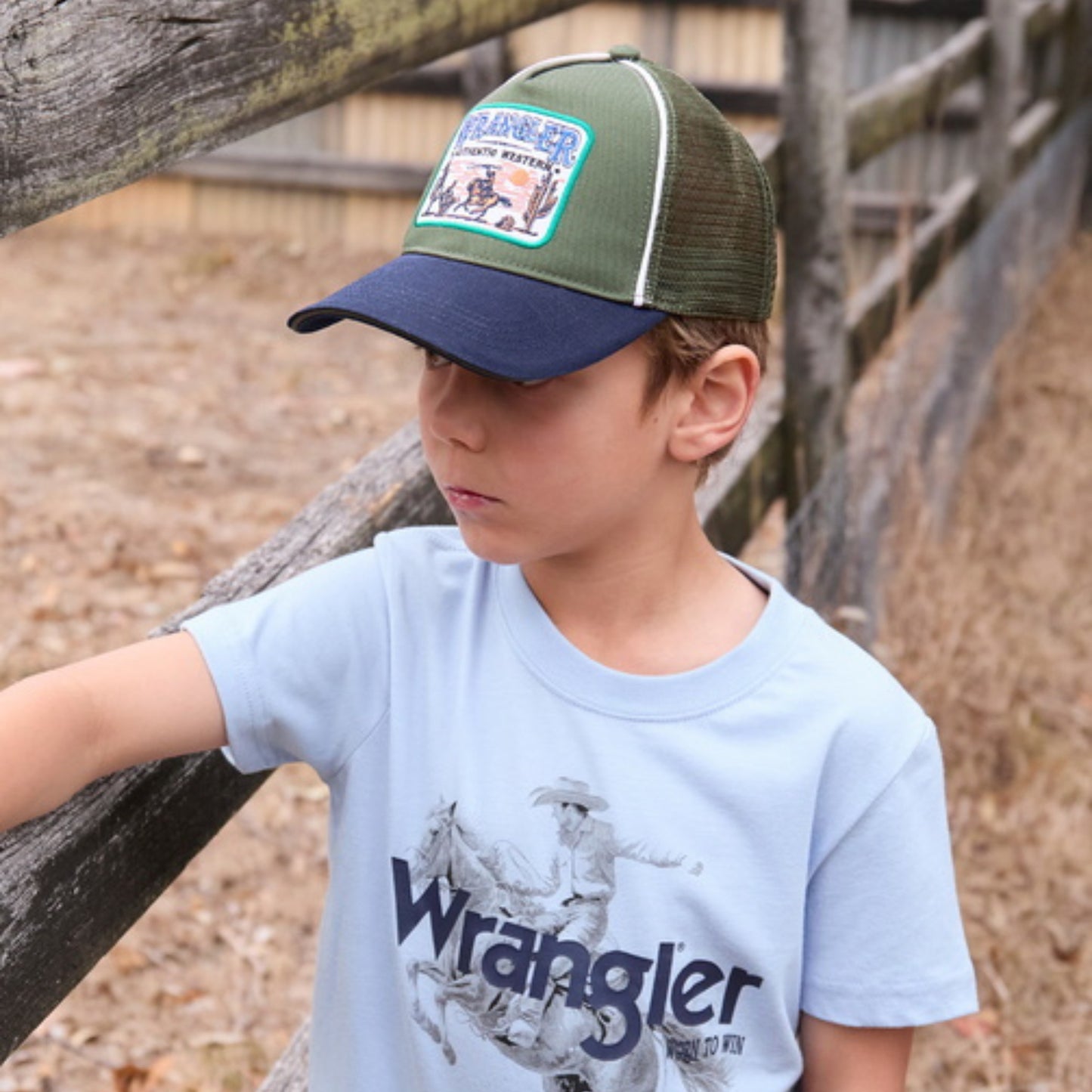 Wrangler Boys Lance Short Sleeve Tee - EQ Saddlery