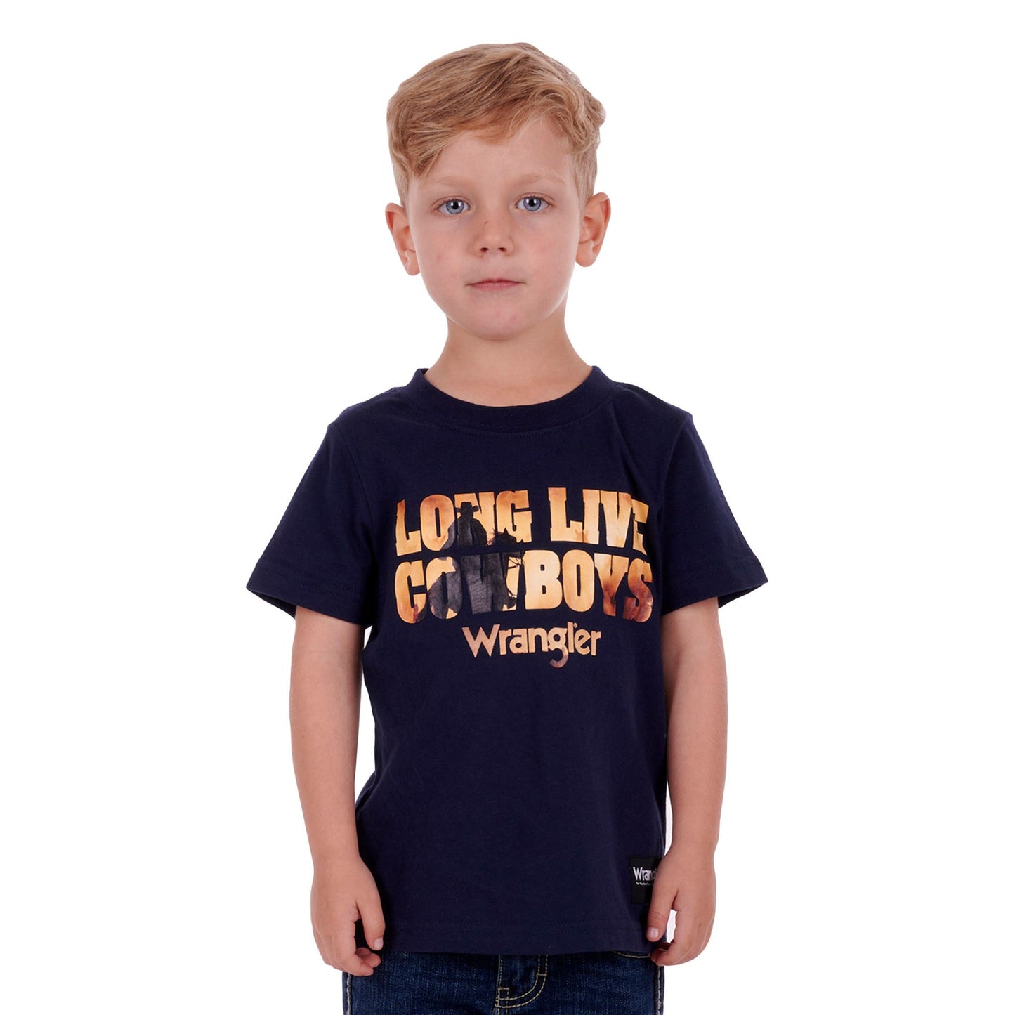 Wrangler Boys Payne Short Sleeve T-Shirt - EQ Saddlery