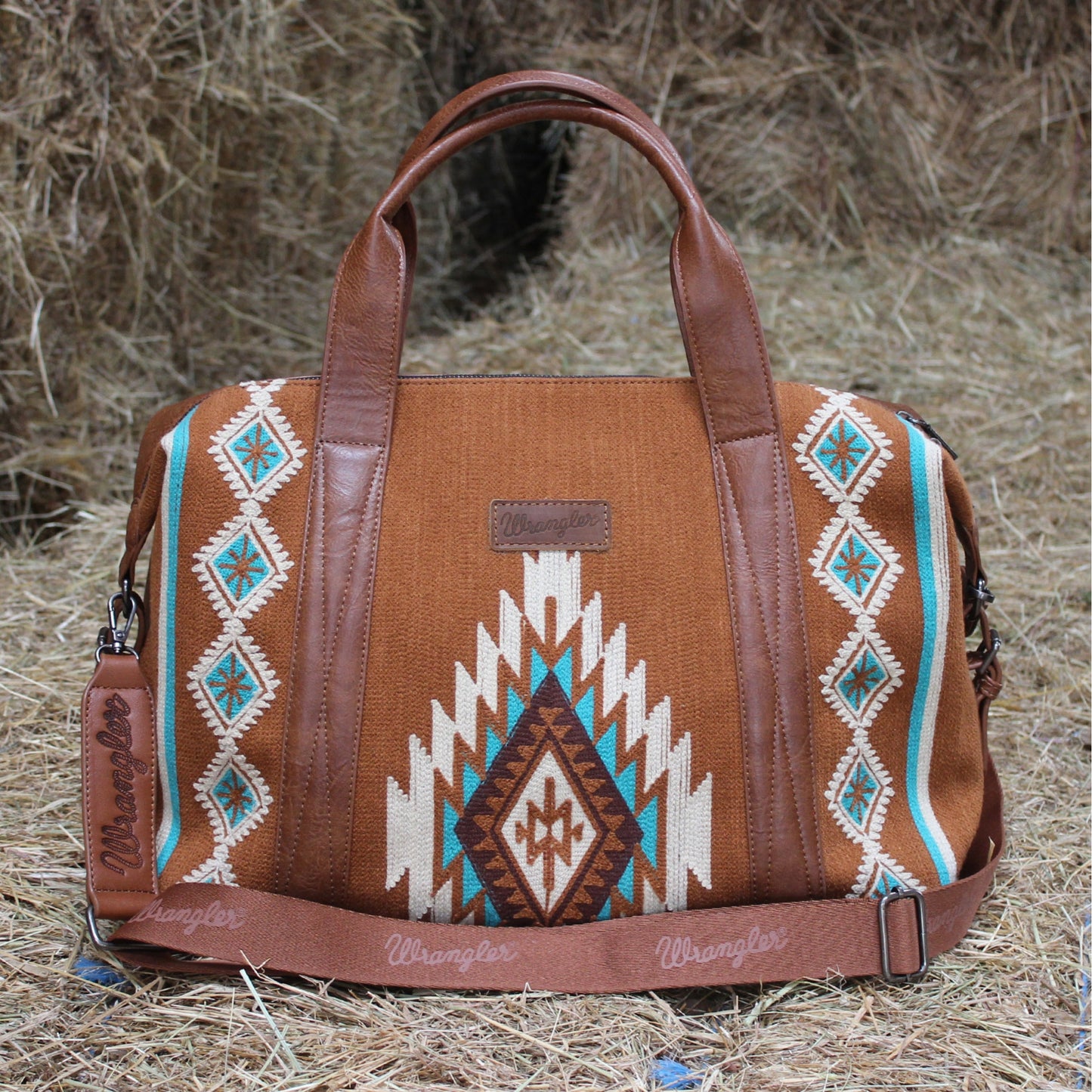 Wrangler Maya Aztec Duffle Bag - EQ Saddlery